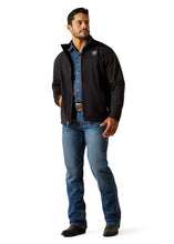 Cargar imagen en el visor de la galería, Ariat Men's New Team Mexico Softshell Jacket (Black) 10031424