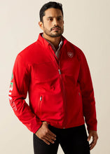 Cargar imagen en el visor de la galería, Ariat Men's New Team Softshell Mexico Jacket (Red) 10033525