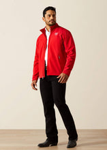 Cargar imagen en el visor de la galería, Ariat Men's New Team Softshell Mexico Jacket (Red) 10033525