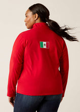 Load image into Gallery viewer, Ariat Women's New Team Mexico Softshell Jacket (Red) 10033526