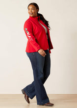 Load image into Gallery viewer, Ariat Women's New Team Mexico Softshell Jacket (Red) 10033526