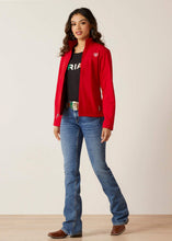 Load image into Gallery viewer, Ariat Women's New Team Mexico Softshell Jacket (Red) 10033526