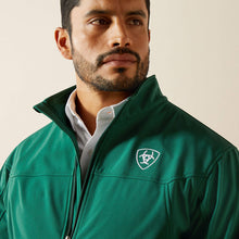 Cargar imagen en el visor de la galería, Ariat Men's New Team Softshell Mexico Jacket (Green) 10039459