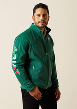 Cargar imagen en el visor de la galería, Ariat Men's New Team Softshell Mexico Jacket (Green) 10039459