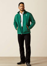 Cargar imagen en el visor de la galería, Ariat Men's New Team Softshell Mexico Jacket (Green) 10039459