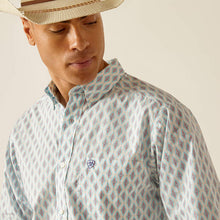 Load image into Gallery viewer, Ariat Men's Kendrick Fitted Button Down Shirt (White) 10048409