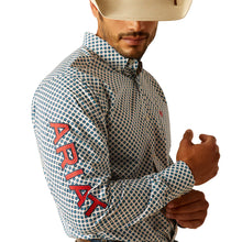 Load image into Gallery viewer, Ariat Men's Team Lochlan Fitted Button Down Shirt (White) 10048421