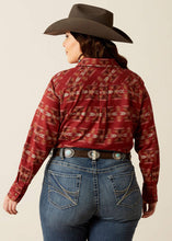 Cargar imagen en el visor de la galería, Ariat Women's Billie Jean Long Sleeve Sadie Southwest Print Shirt (Red) 10053947