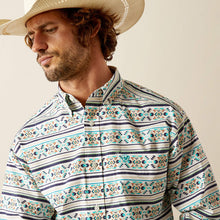 Load image into Gallery viewer, Ariat Men's Judge Button Down Shirt (Teal) 10054694