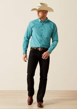 Load image into Gallery viewer, Ariat Men's Jordy Blue Print Button Down Shirt (Blue) 10054697