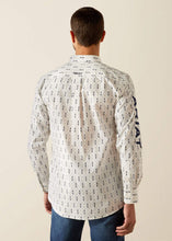 Load image into Gallery viewer, Ariat Men's Team Perkins Button Down Shirt (White) 10054728