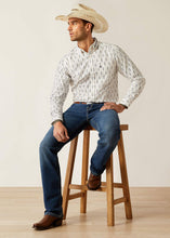 Load image into Gallery viewer, Ariat Men's Team Perkins Button Down Shirt (White) 10054728