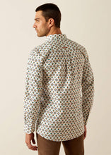 Load image into Gallery viewer, Ariat Men's Judas Fitted Button Down Shirt (Teal) 10054744