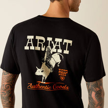 Cargar imagen en el visor de la galería, Ariat Men's Bull T-Shirt (Black) 10054768