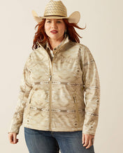 Load image into Gallery viewer, Ariat Women's New Team Softshell Print Jacket (Sand) 10054911