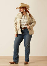 Load image into Gallery viewer, Ariat Women's New Team Softshell Print Jacket (Sand) 10054911