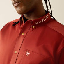 Load image into Gallery viewer, Ariat Men's Team Logo Twill Classic Button Down Shirt (Red) 10055288