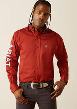 Load image into Gallery viewer, Ariat Men's Team Logo Twill Classic Button Down Shirt (Red) 10055288
