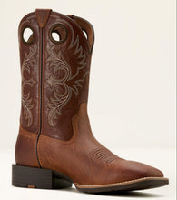 Load image into Gallery viewer, Ariat Men's Sport Rodeo Elephant Print Cowboy Boots (Tan) 10061183