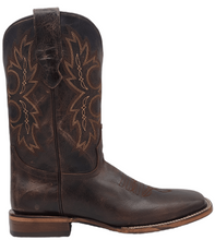 Load image into Gallery viewer, Silverton Charlie All Leather Wide Square Toe Boots (Brown)