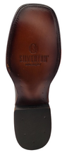 Load image into Gallery viewer, Silverton Charlie All Leather Wide Square Toe Boots (Shedron)