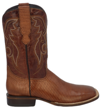 Load image into Gallery viewer, Silverton Arkansas All Leather Wide Square Toe Boots (Shedron)