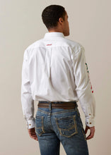 Load image into Gallery viewer, Ariat Men's Team Logo Mexico Shirt (White) 10040911