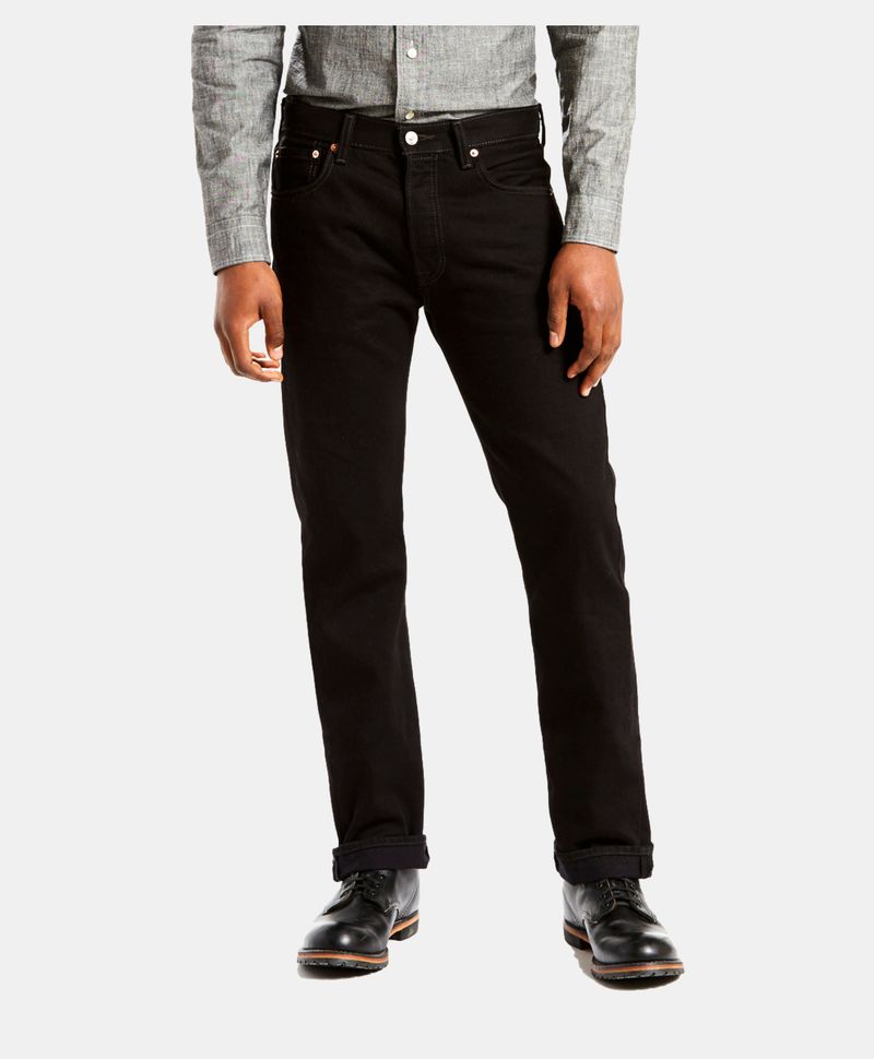 Levi's Men's Original 501 Jean Black 00501-0660 – Caballero