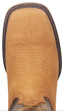 Cargar imagen en el visor de la galería, Silverton Jasper All Leather Wide Square Toe Boots (Tobacco)