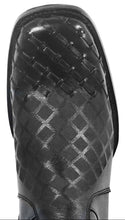 Cargar imagen en el visor de la galería, Silverton Jerry All Leather Wide Square Toe Short Boots (Black)
