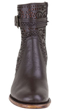 Cargar imagen en el visor de la galería, Silverton Jackie All Leather Round Toe Short Boots (Brown)