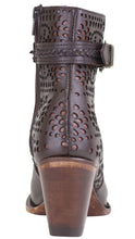 Cargar imagen en el visor de la galería, Silverton Jackie All Leather Round Toe Short Boots (Brown)