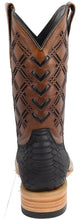 Cargar imagen en el visor de la galería, Silverton Peyton All Leather Wide Square Toe Boots (Black)