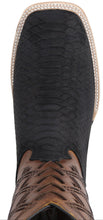 Cargar imagen en el visor de la galería, Silverton Peyton All Leather Wide Square Toe Boots (Black)