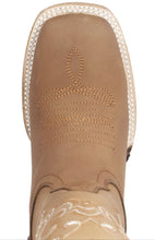 Load image into Gallery viewer, Silverton Sara All Leather Wide Square Toe Boots (Tobacco)