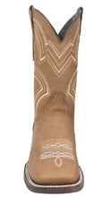 Load image into Gallery viewer, Silverton Weston All Leather Wide Square Toe Boots (Tobacco)