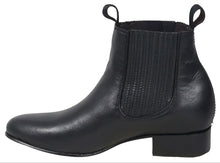 Load image into Gallery viewer, Silverton Napa All Leather Round Toe Short Boots (Black)