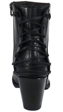 Load image into Gallery viewer, Silverton Walker All Leather Snip Toe Short Boots (Black)