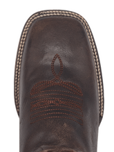 Load image into Gallery viewer, Silverton Charlie All Leather Wide Square Toe Boots (Brown)