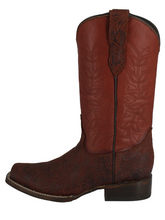 Load image into Gallery viewer, Silverton Andrea All Leather Square Toe Boots (Shedron)
