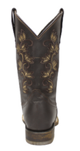 Load image into Gallery viewer, Silverton Amanda All Leather Square Toe Boots (Chocolate)