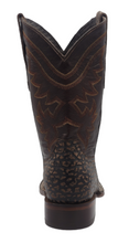 Cargar imagen en el visor de la galería, Silverton Missouri All Leather Wide Square Toe Boots (Brown)