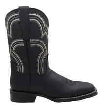 Load image into Gallery viewer, Silverton Weston All Leather Wide Square Toe Boot (Black)