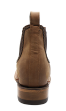 Load image into Gallery viewer, Silverton Ellie All Leather Wide Square Toe Short Boots (Tobacco)