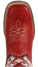 Load image into Gallery viewer, Silverton Mary All Leather Wide Square Toe Boots (Red)