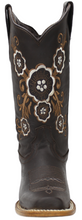 Load image into Gallery viewer, Silverton Linda All Leather Square Toe Boots (Chocolate)