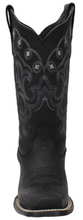 Load image into Gallery viewer, Silverton Sara All Leather Square Toe Boots (Black)