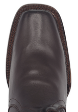 Load image into Gallery viewer, Silverton Nelly All Leather Square Toe Short Boots (Chocolate)