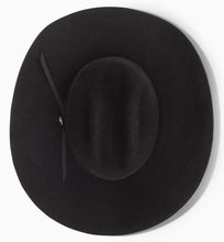 Load image into Gallery viewer, Resistol 4X Statler Wright Western Felt Cowboy Hat (Black) RWSTAT-RB4207