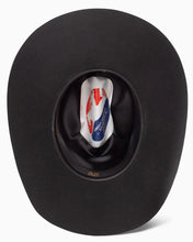 Load image into Gallery viewer, Resistol 4X Statler Wright Western Felt Cowboy Hat (Black) RWSTAT-RB4207